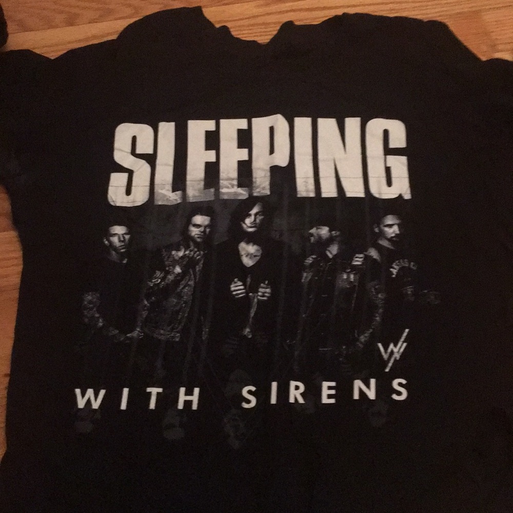 sleeping with sirens t shirt